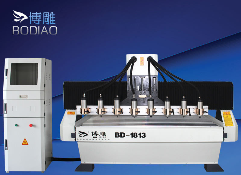 一拖八 多頭木工家具雕刻機